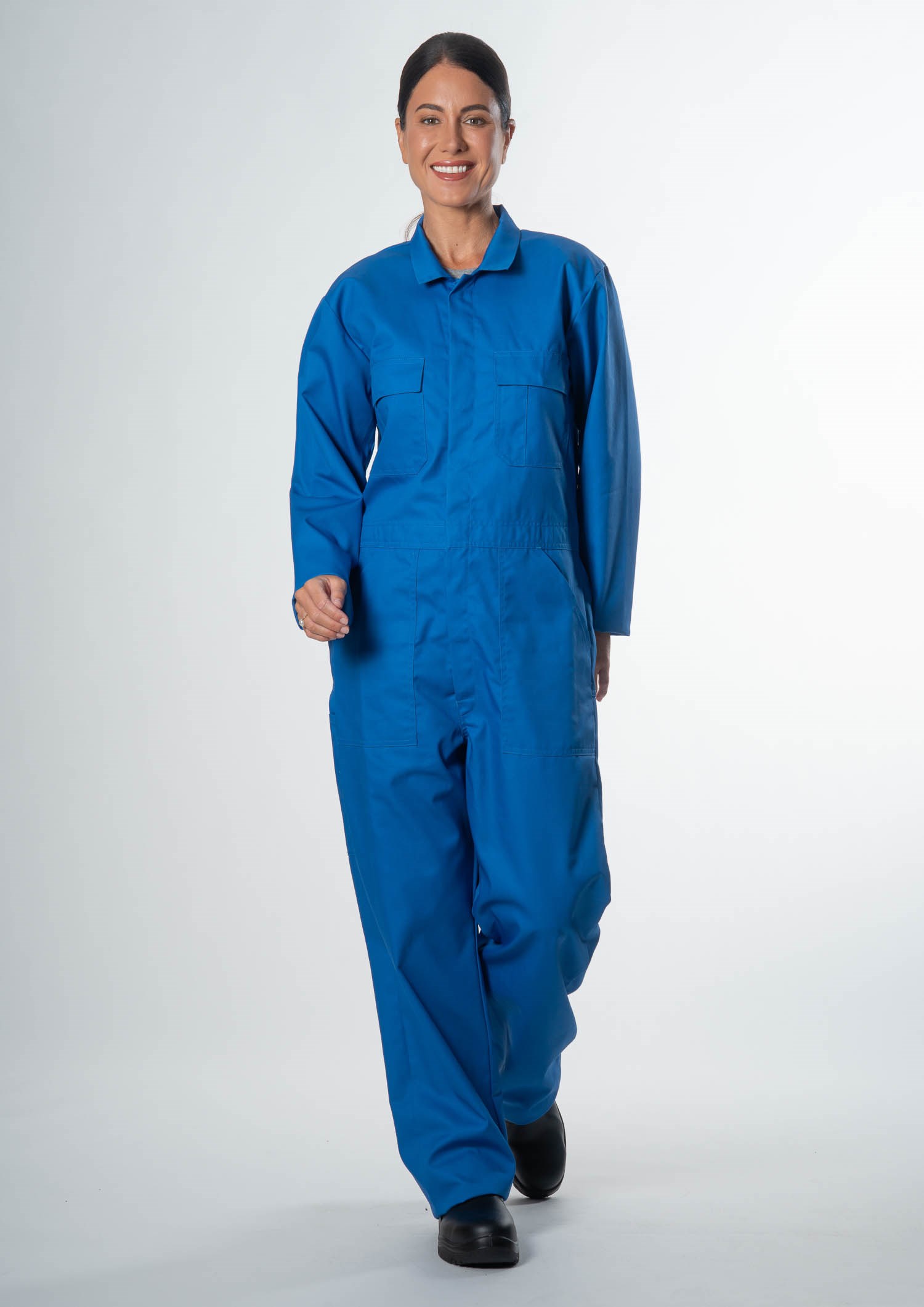 Deane P/C 240gsm Dome Overall - mid blue