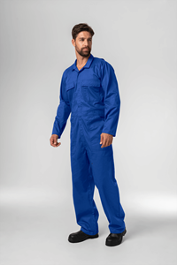 Deane P/C 240gsm Dome Overall - mid blue