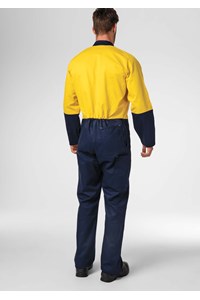 Flex Day Dome Overall - navy/yellow