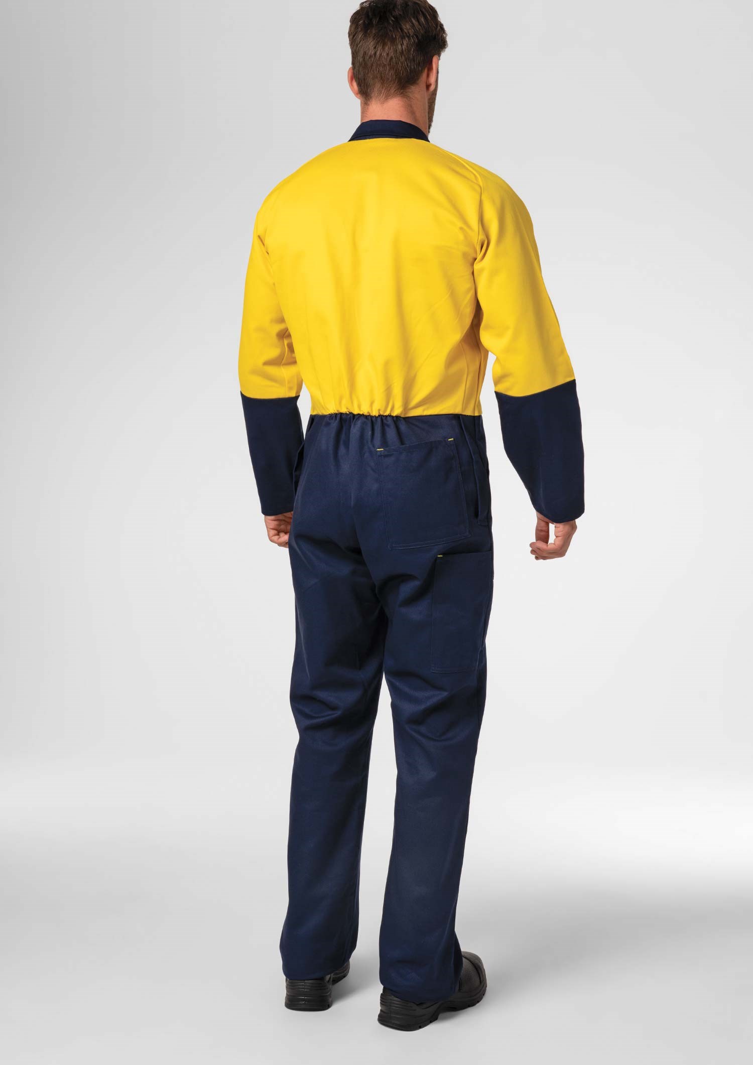 Flex Day Dome Overall - navy/yellow