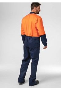 Flex Day Dome Overall - navy/orange