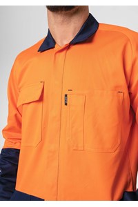 Flex Day Dome Overall - navy/orange