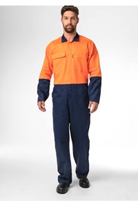 Flex Day Dome Overall - navy/orange