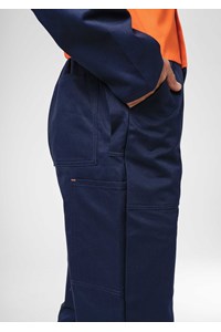 Flex Day Zip Overall - navy/orange