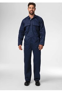 Flex Cotton Overall - navy