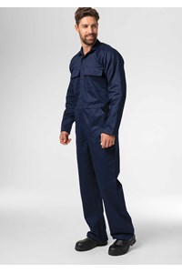 Flex Cotton Overall - navy