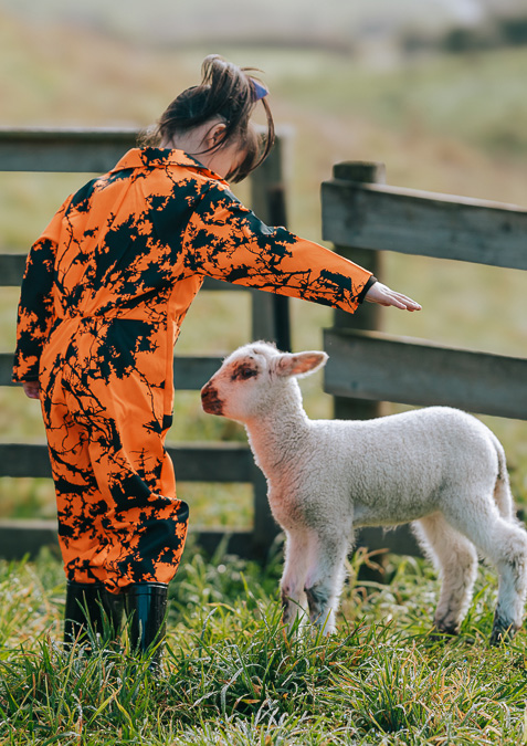 Kids Camo Full Overall