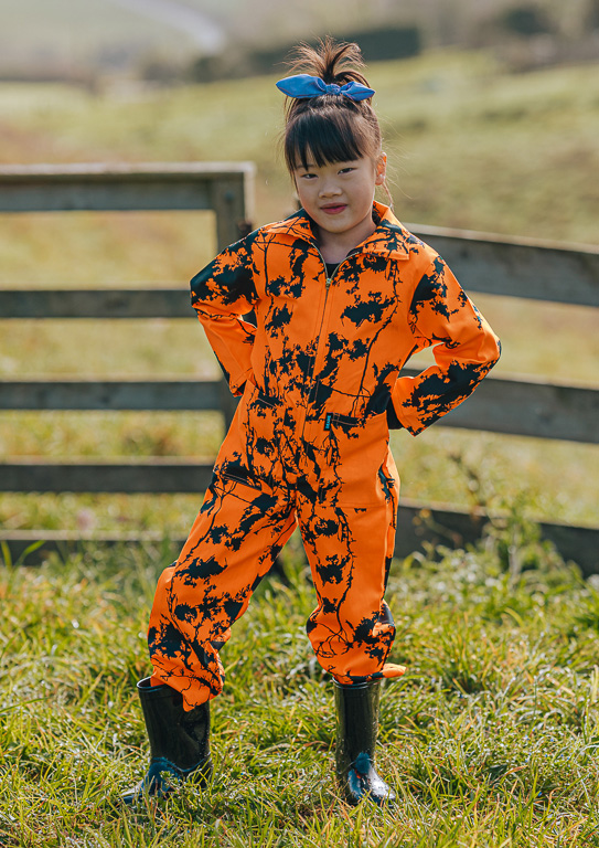 Kids Camo Full Overall