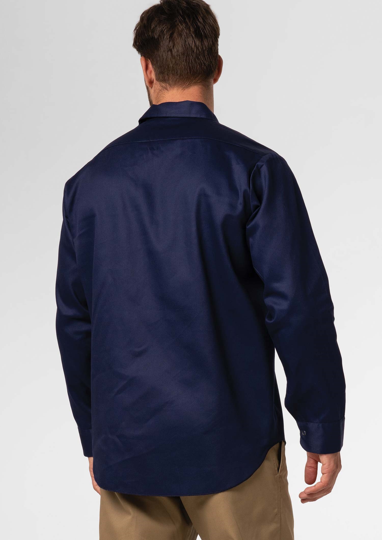 Deane Dome Work Shirt - navy