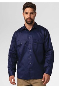 Deane Dome Work Shirt - navy