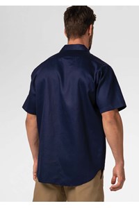 Deane S/S Dome Work Shirt - navy