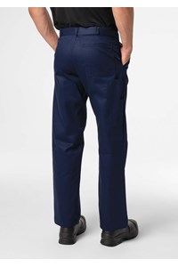 Men's Single Pleat Work Trouser - navy